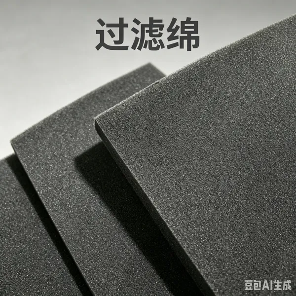 汉道 汽车碳罐过滤绵 聚氨酯海绵 黑色 滤油绵 防尘过滤