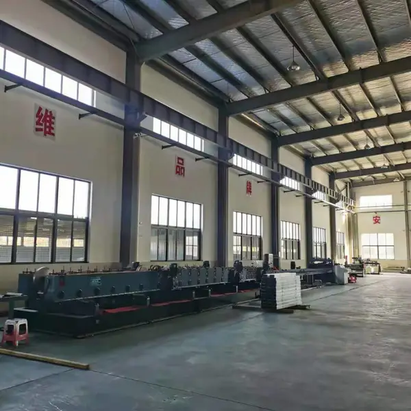 全自动槽式托盘式桥架成型设备QJ800-23桥架设备专业定制