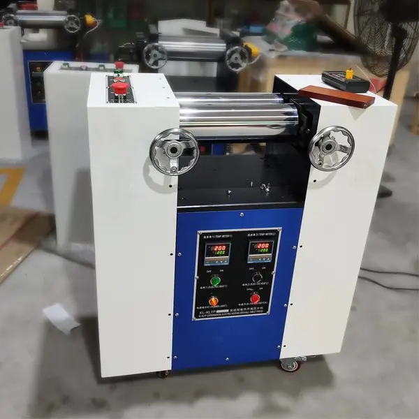 禧隆XL-KLYP2 PVC塑料开炼机 小型双辊混炼调色压片机
