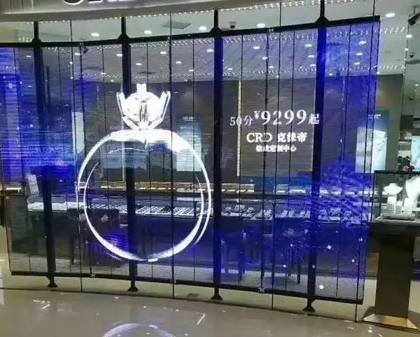 深圳市锐登特 幕墙LED透明屏 LED显示屏厂家