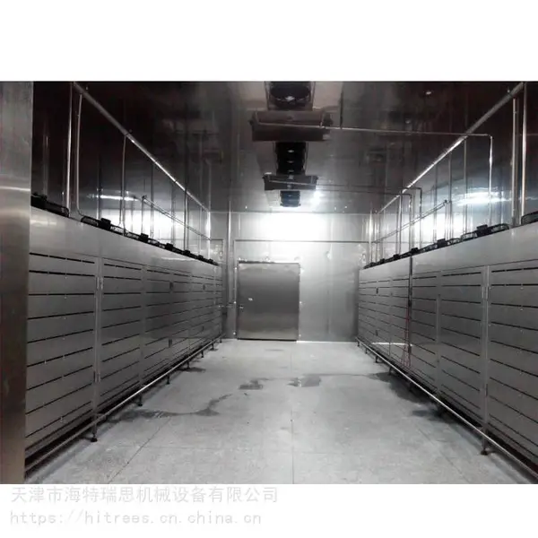 厂家直销进口牛羊肉低温高湿空气解冻库