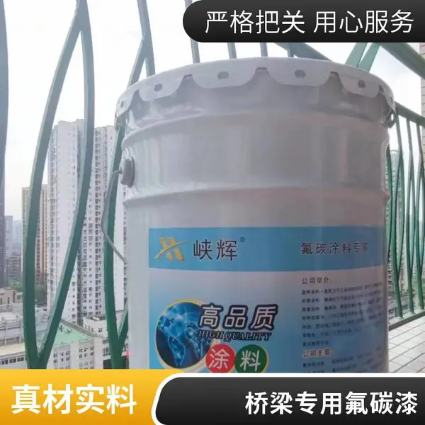 轨道交通设施防腐涂装方案 重庆峡辉氟碳重防腐涂料 耐老化耐化学品