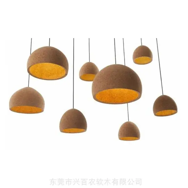 打磨 冲型 加工 各种规格尺寸的软木灯罩 欢迎来图咨询