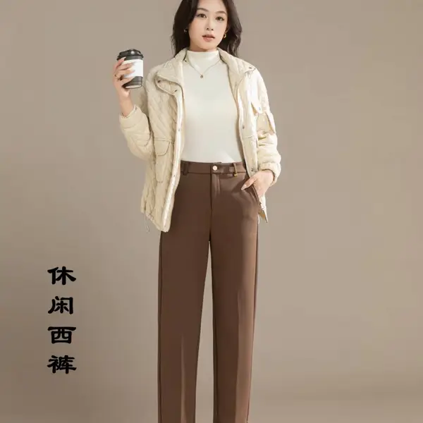 韩氏伊人冬季加绒牛仔裤休闲裤拿货渠道 品牌撤柜女装尾货库存供应链