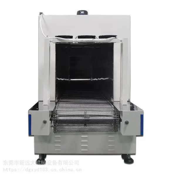 东莞超宽隧道炉特氟龙不锈钢网带烘干线热收缩机工业烘烤箱高温生产线定制