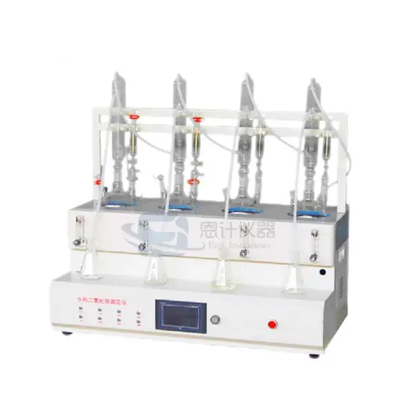 恩计仪器 二氧化硫蒸馏测定仪 节能且更环保