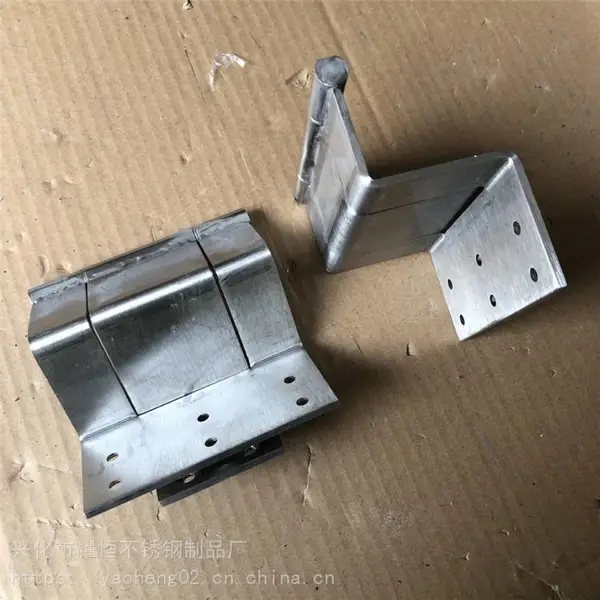 防火门折弯不锈钢合页规格 戴南不锈钢合页250宽度