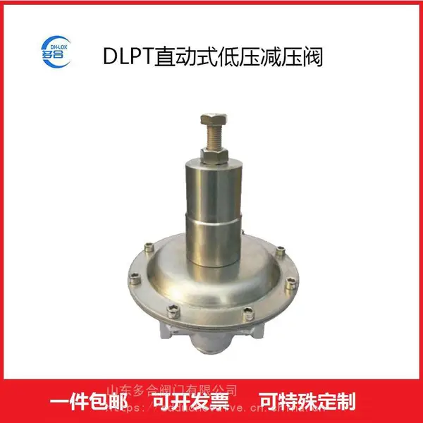 DLPT直动式低压减压阀不锈钢气体液体减压器微压大口径大流量阀门