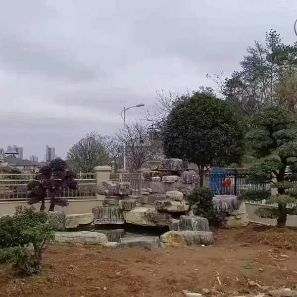 山东东营 生态园假山 园林景观配套 轻质高强结构 厂家现货