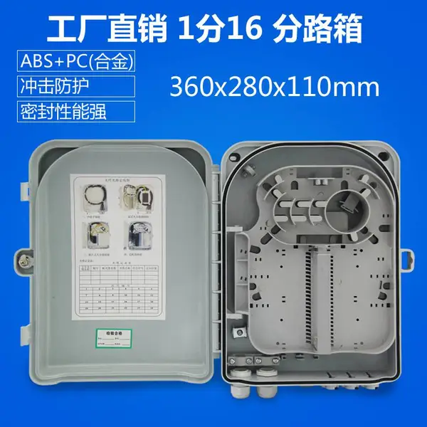 Ftth������24��Ƭʽ���·������˷��ߺ�¥����PC�Ͻ�ɱ���