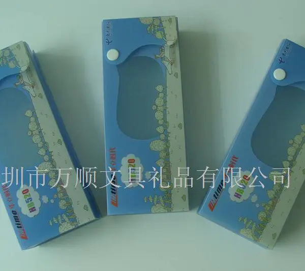 定制PP铅笔盒 塑料文具盒深圳供应商 彩印笔盒尺寸不限