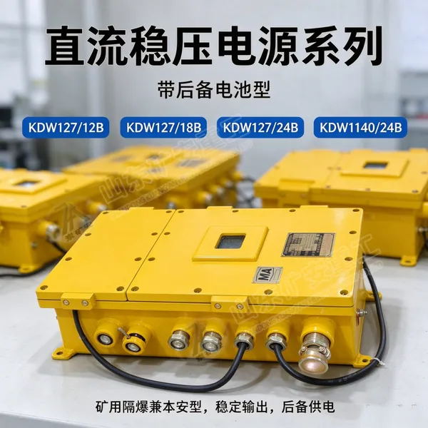 KDW127/18B矿用隔爆兼本安型直流稳压电源井下传感器本安供电电源
