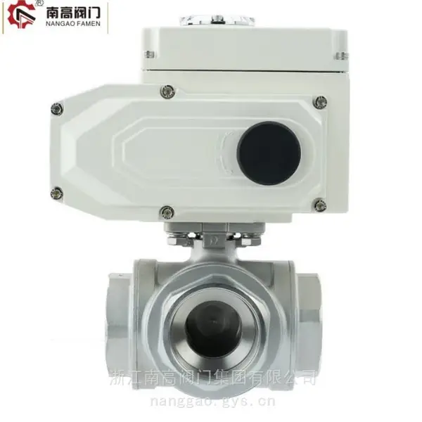 不锈钢材质三通式内螺纹球阀Q914F-25P 常温换向阀