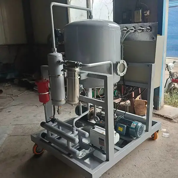 迈特过滤深度真空脱水设备 水泥立磨润滑油含水超标治理 连续在线净化可定制