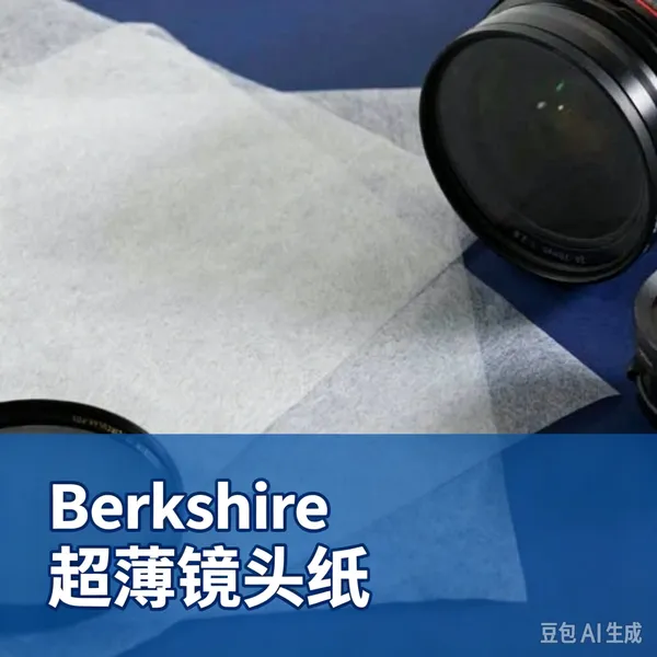 Berkshire LN90光学镜头纸,日本原料,美国加工,用于擦拭光学镜头、激光设备和精密元器件