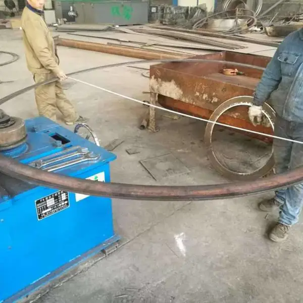 F5液压法兰成型机 侨联中原卷圆机 人防设备快速冷弯机