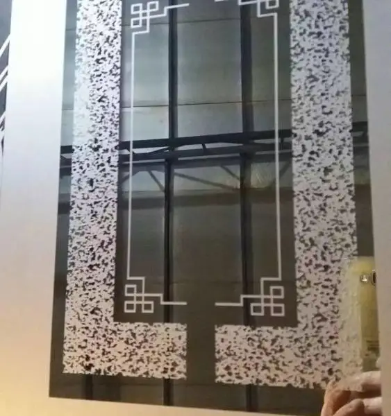 304不锈钢电梯蚀刻花板 ***酒店KTV镜面腐蚀板 电梯桥厢不锈钢板定制