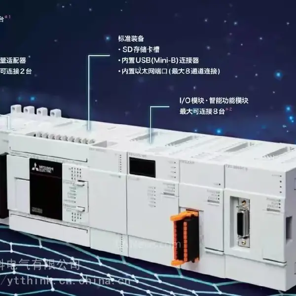 三菱FX3SA-30MT-CM PLC编程及远程控制