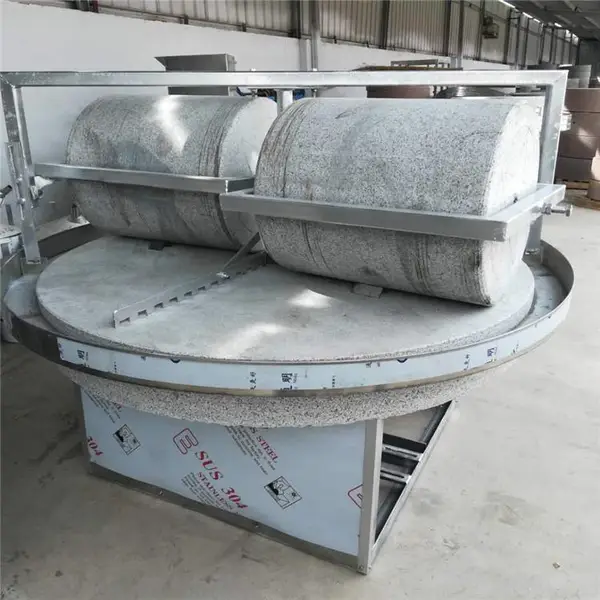 ������عϸɻ� ˫������ʳ�ӹ��豸 �²˻�ĥ����ʯ����