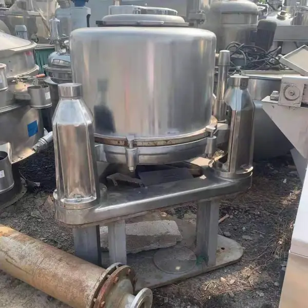二手全不锈钢三足离心机 二手80型三足离心机 二手三足吊带离心机 科润二手化工设备