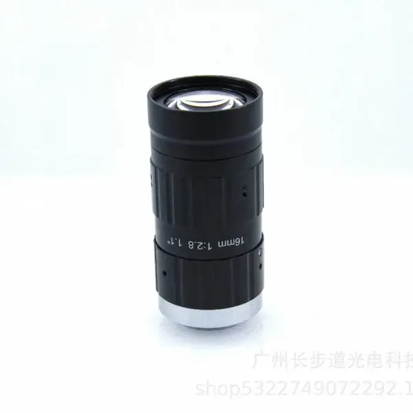 长步道工业镜头16mm 1.1” 20MP FA1616A 匹配两千万像素相机