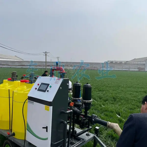 大棚种植选购水肥一体机选几通道机型合适