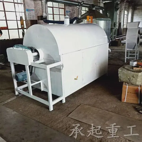 翻炒花生米机定价 松籽炒货机 燃气式辣椒炒料机 承起重工