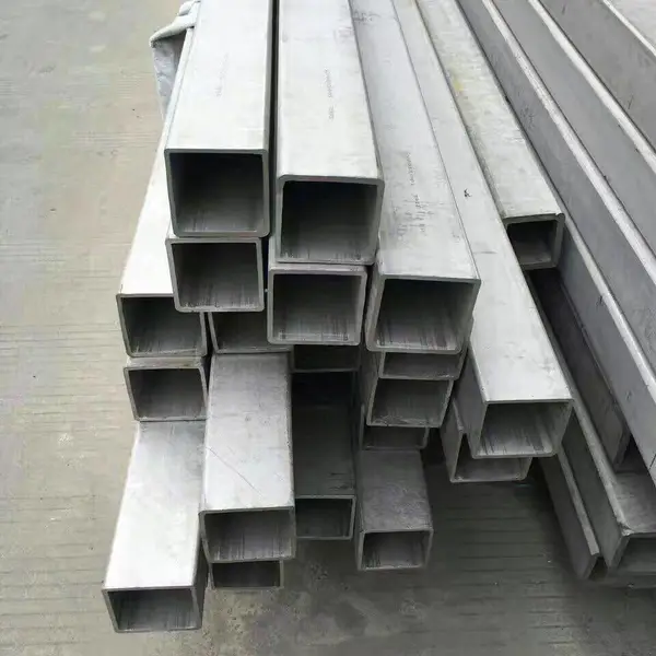 304 耐腐蚀光亮不锈钢方矩管 建筑装饰护栏工程用材 尺寸标准易加工