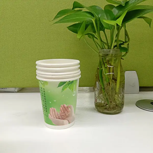 纸杯定制 一次性杯子印LOGO 一次性商用纸杯冷水杯子加厚可定制