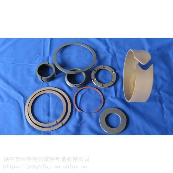 四氟导向环 聚四氟乙烯节流环 聚四氟乙烯支承环 特氟龙刮油环加工