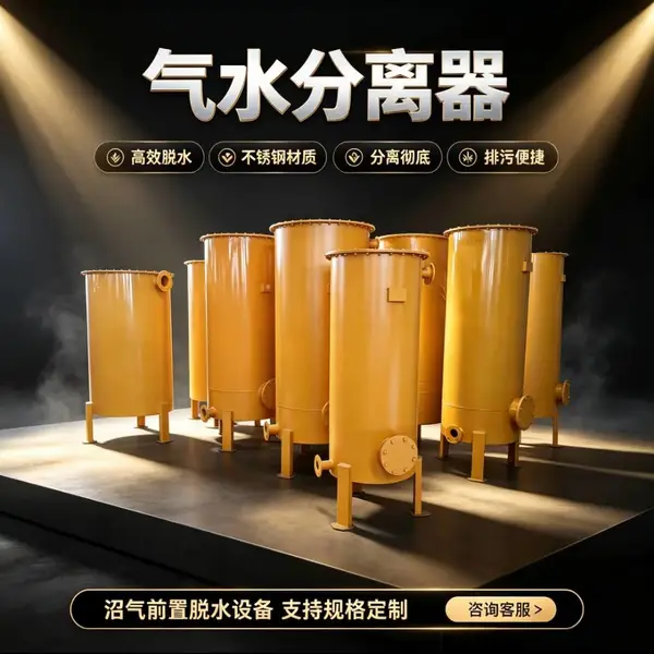 气水分离器 可按需定制旋风式汽水分离设备 厂家供应
