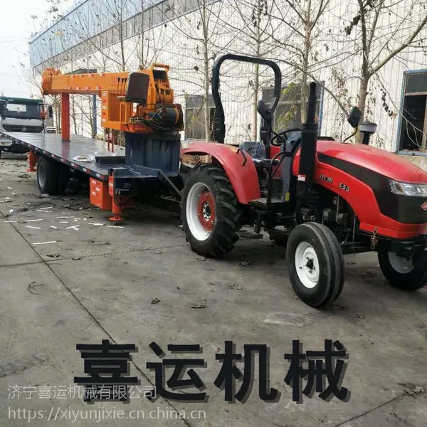 农用工程用建筑用大马力断气刹吊石碑拉楼板四驱农用吊运一体机喜运厂家