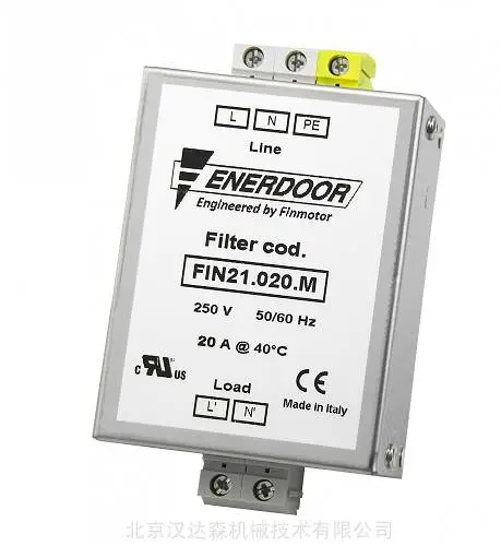 Enerdoor意大利EMI-RFI Filters单相滤波器FIN21