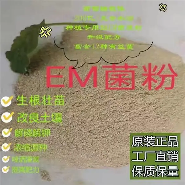 济宁金山生物源头厂家供应EM复合菌:用于生态养殖水产养殖饲料添加菌肥添加农业种植粪便处理