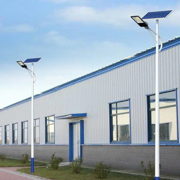 德州路灯厂家6米8米新农村建设太阳能路灯户外厂区庭院LED路灯