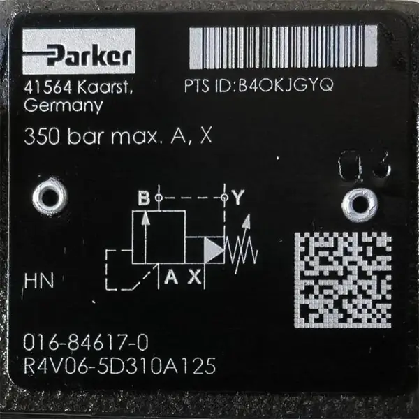 Parker // 016-84617-0 R4V06-5D310A125 // �ȵ�ʽйѹ��