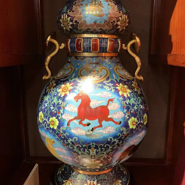 景泰蓝工厂 景泰蓝香炉 景泰蓝摆件 景泰蓝工艺品 景泰蓝厂家批发定制景泰蓝铜胎掐丝珐琅工艺品