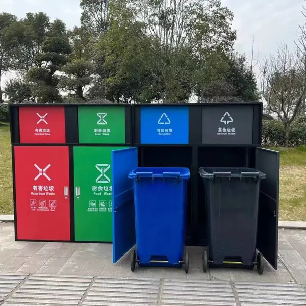 北海SSDSK8公斤环卫铁制果皮箱 机场户钢质垃圾桶批发