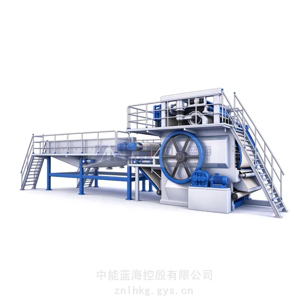 中能蓝海 ZN-SWZG型 双网转鼓挤浆机 出浆干度可达45%