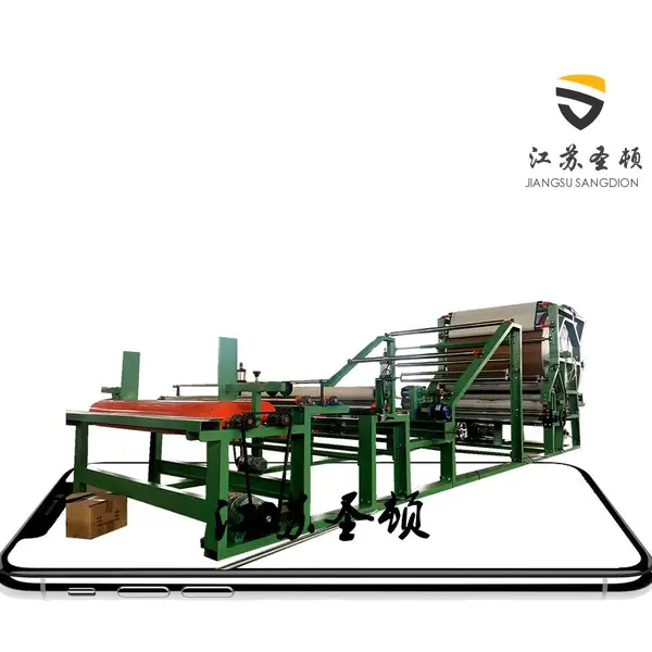 玻纤布复合机 编织布珍珠棉复合机 海绵复合机 水胶复合机 SD-2000AB1型网带复合机 圣顿机械