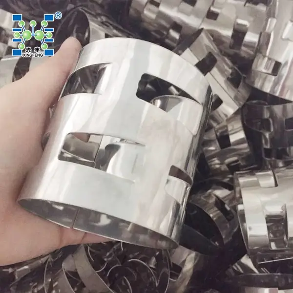 鲍尔环填料 304、316L不锈钢废气处理鲍尔环金属化工冷却塔填料环保填料