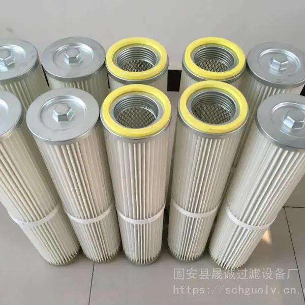 钻机除尘滤筒产地直销 配套除尘滤芯 晟诚质造
