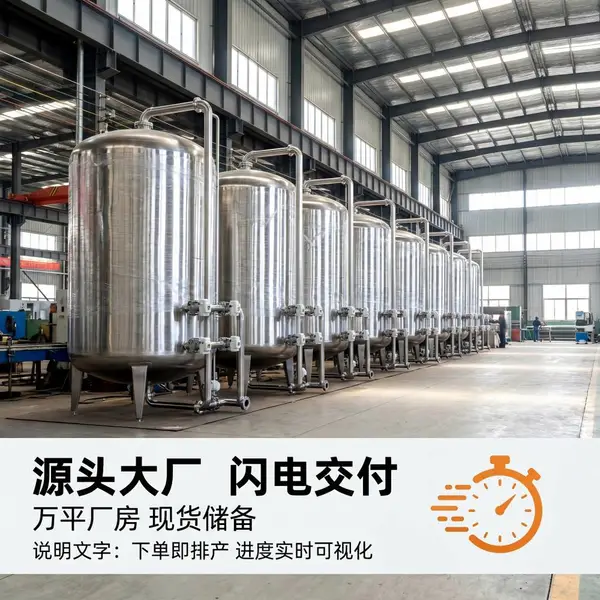 陕西横山区316L 不锈钢卧式储罐 化工耐酸碱密封储液罐厂家直供