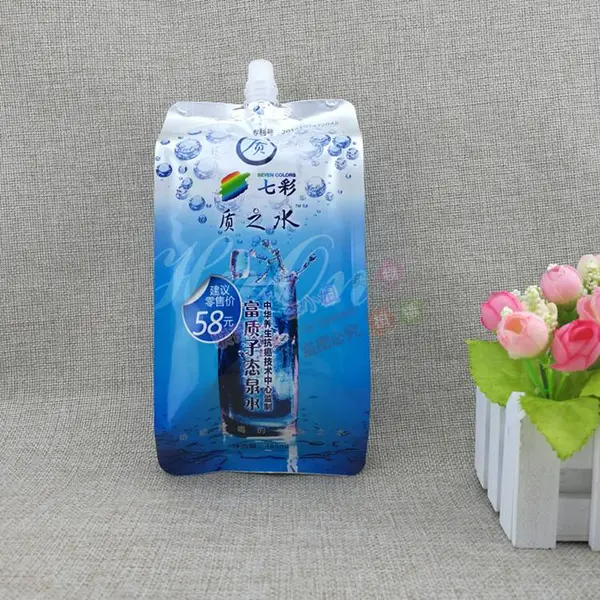 �ı߷��Ȫˮ����� ����ӡˢ 485mlС���������ˮ������ ��װˮ����