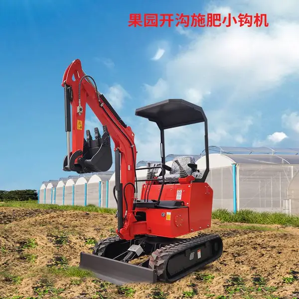 反铲挖掘机小型挖土机柴油马力足的挖掘机2吨 城市乡村都可用