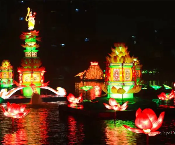 上海仿真恐龙 华亦彩 大型传统彩灯一条龙公司