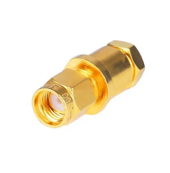 SMA电缆头 SMA-J160 印制线路板连接器 镀金天线插座