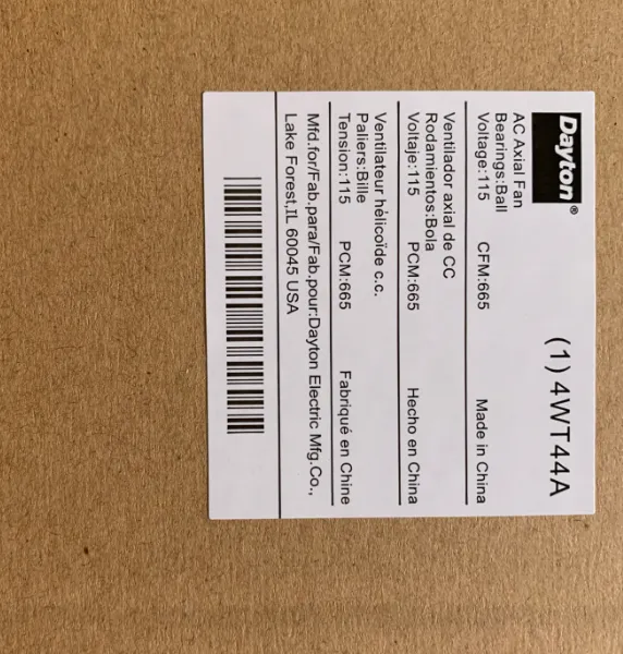 ��Ӧ GRAINGER ���� DAYTON(4WT44A)
