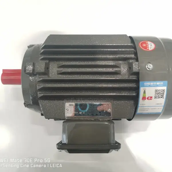 德东电机厂生产销售YE3-80M2-4 0.75KW 卧式B3 立式B5三级能效