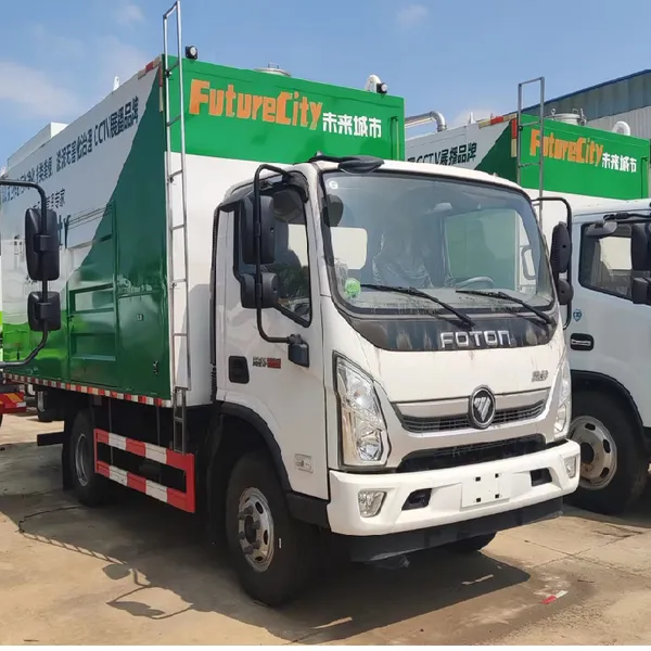 东风轻卡环保型吸污净化作业车|城市污水处理专用车